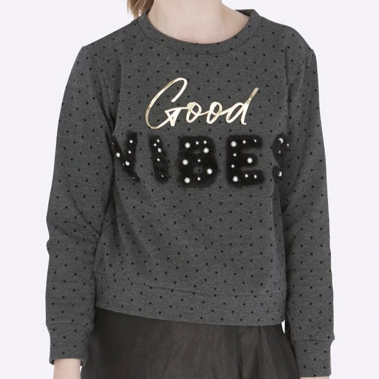 good vibes sweater