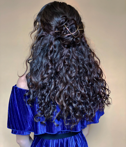 Wavy hair extensions