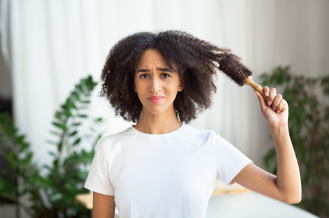 curly hair loss