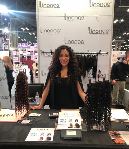 Soleil at the New York Hair Show