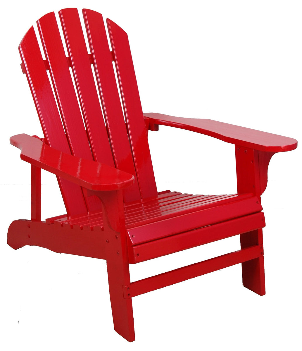 Red Adirondack Chair – Leigh Country
