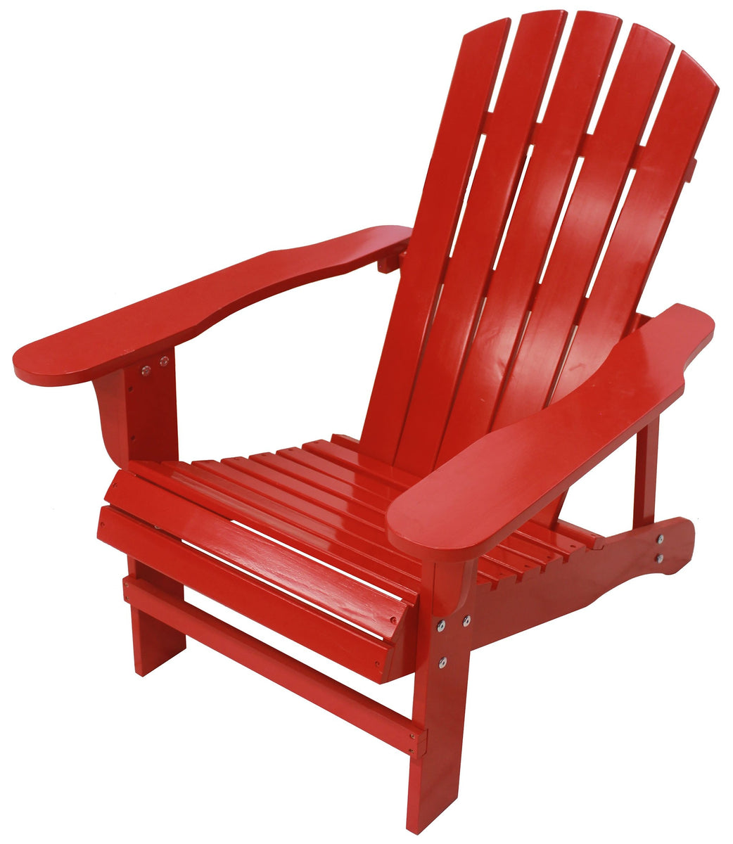 Red Adirondack Chair – Leigh Country