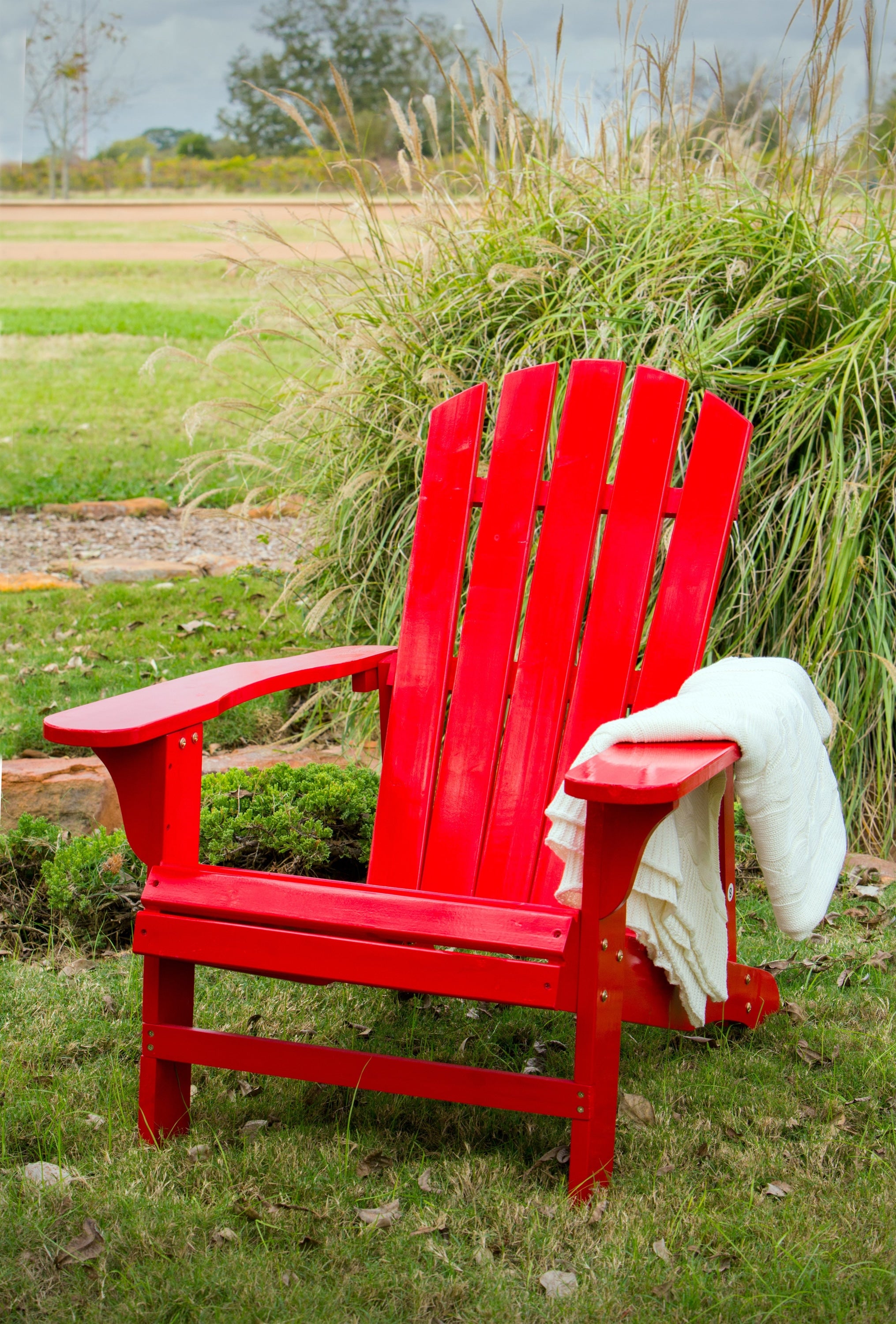 Red Adirondack Chair – Leigh Country