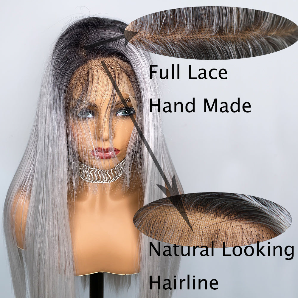 gray wigs