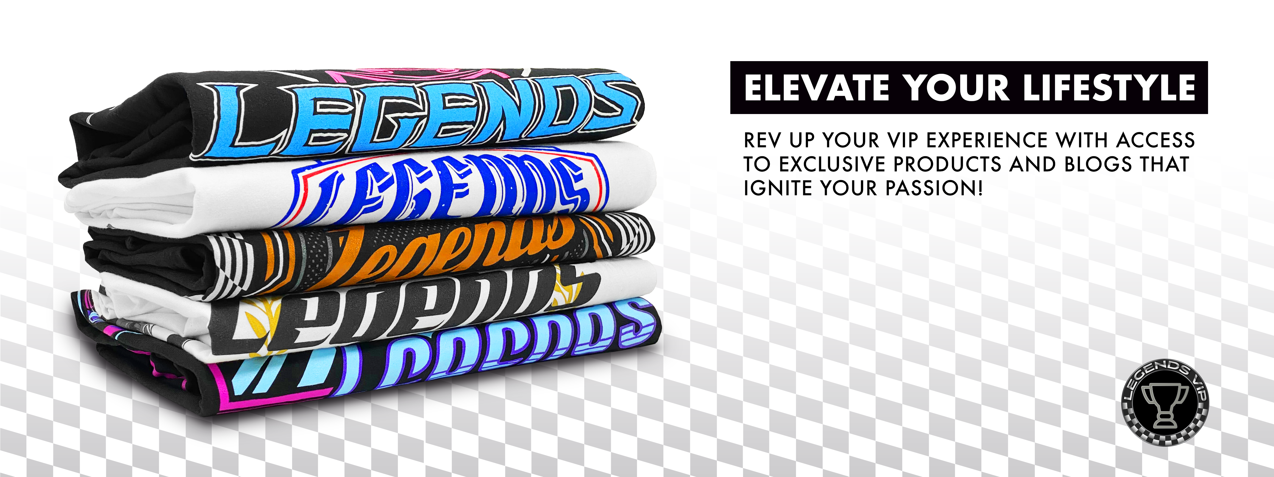 VIP Legends Website Banner