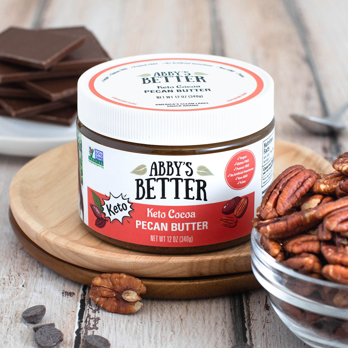 Brownie Protein Almond Butter – Abby's Better