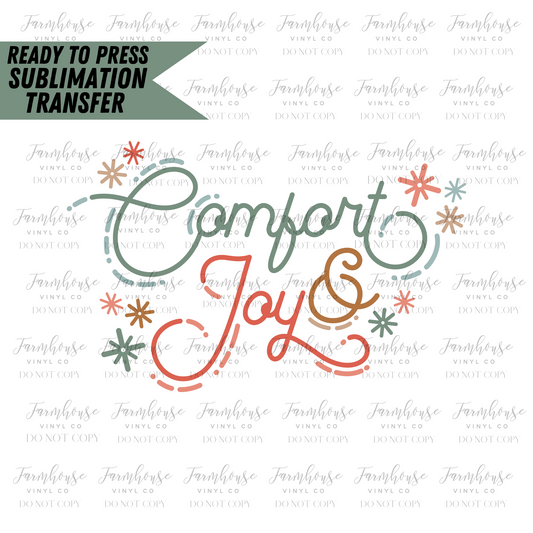 Christmas Sayings Ready to Press Sublimation Transfer – Farmhouse Vinyl Co