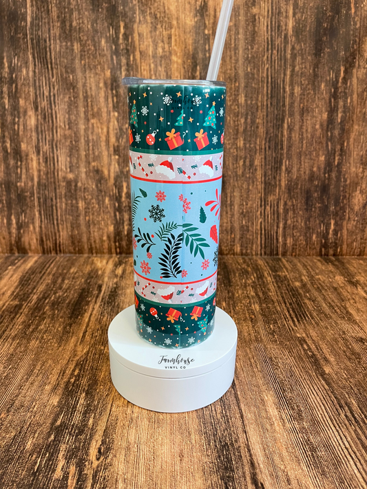 Dreaming of a Wine Christmas - 20 & 30 oz Tumbler - Jefferson St. Designs