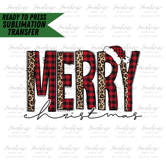 Christmas Sayings Ready to Press Sublimation Transfer – Farmhouse Vinyl Co