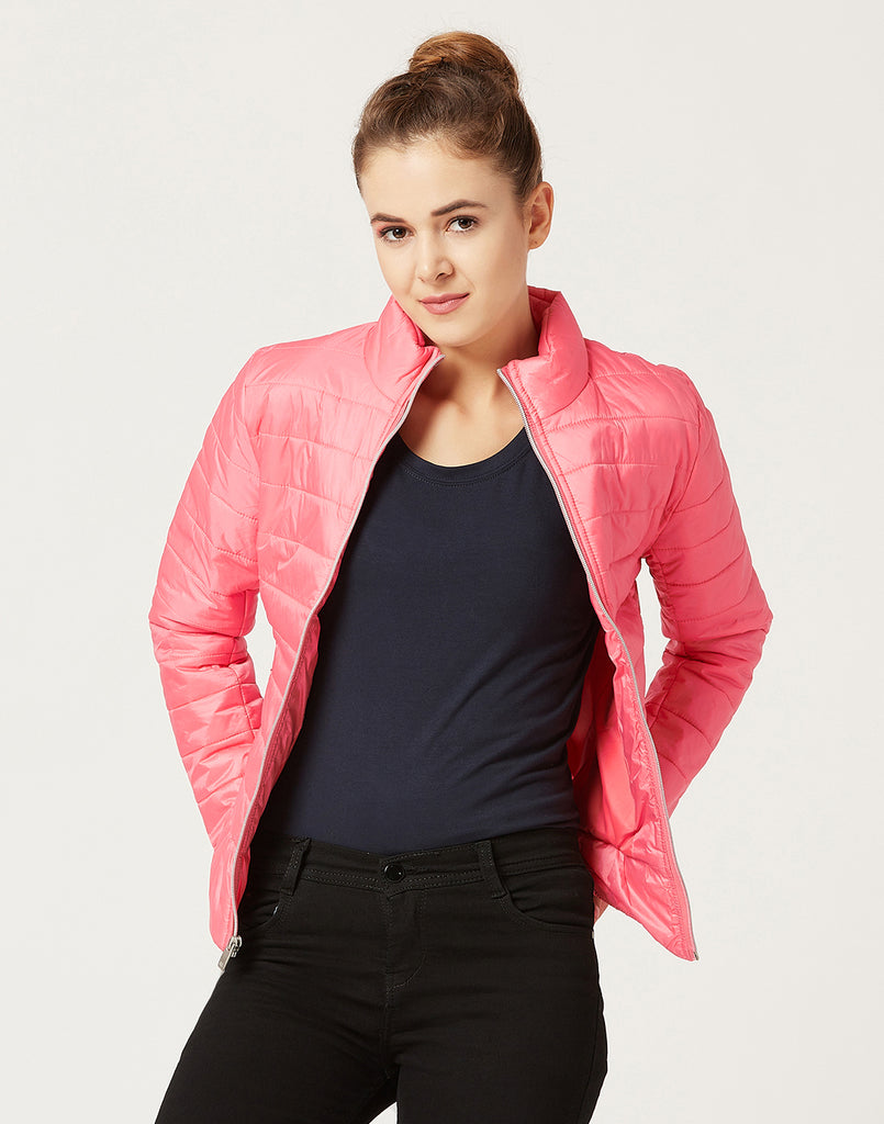 womens hot pink jacket