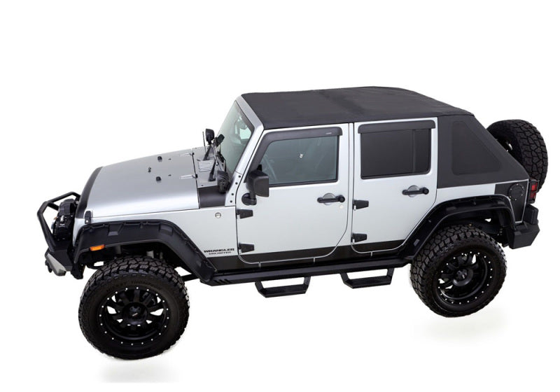 Rampage 2007-2018 Jeep Wrangler(JK) Unlimited Trailview Fastback - Bla –  EBTEC AUTO