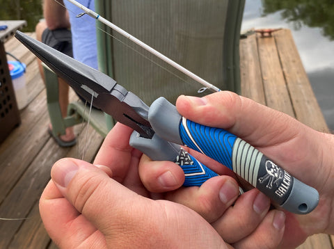 7-IN-1 Fishing Tools kit Fishing Pliers Fish Lip Gripper Hook Remover Split  Ring