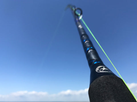 Trolling for Spanish mackerel with a Star Rods VPR boat rod