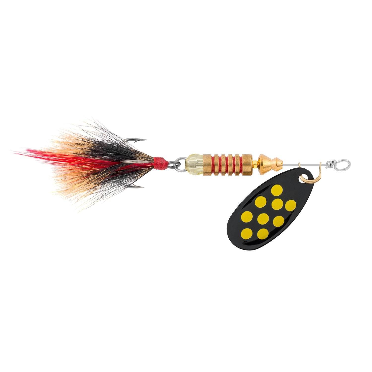 Inline Spinner Lure - Chartreuse