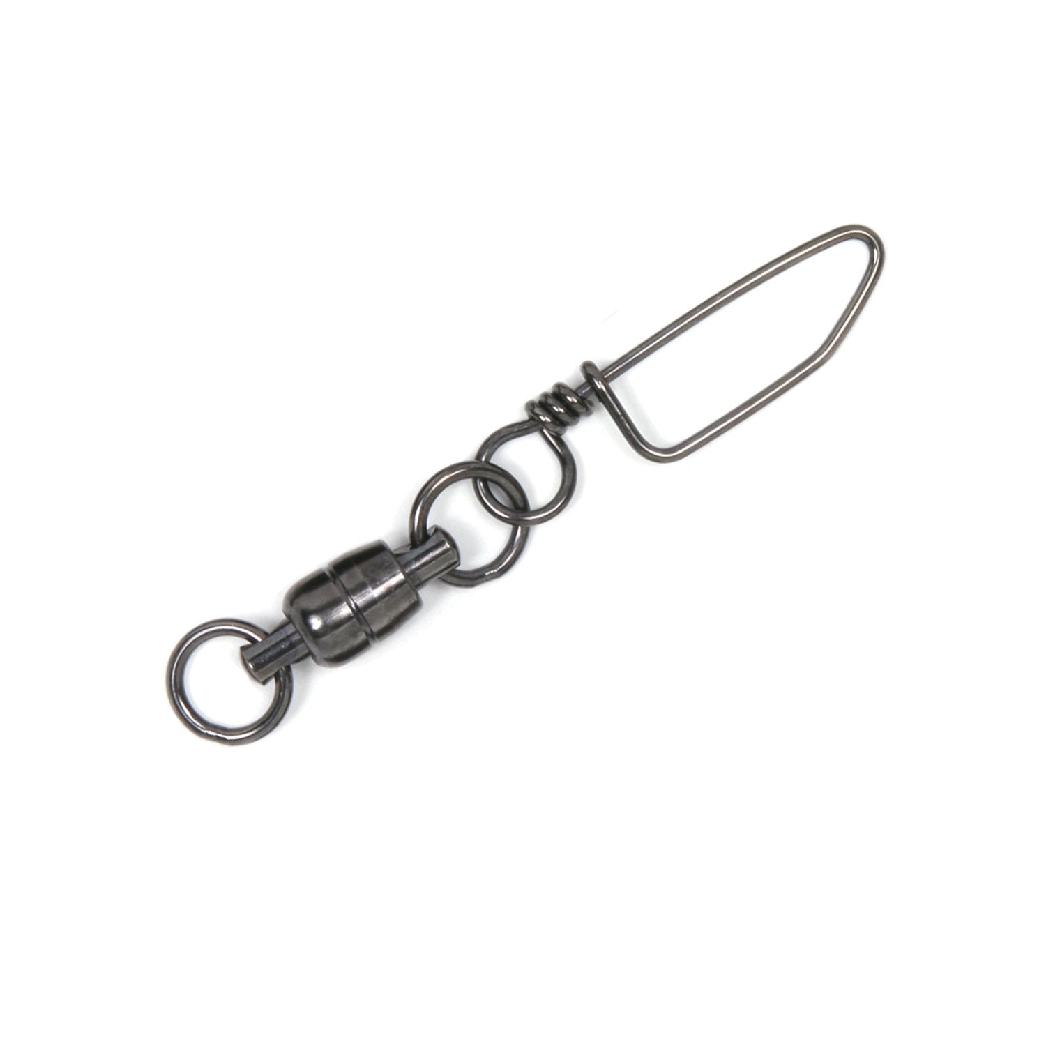 Stainless Steel Ball Bearing Snap Swivels, Size #1, 70 lb (32 kg