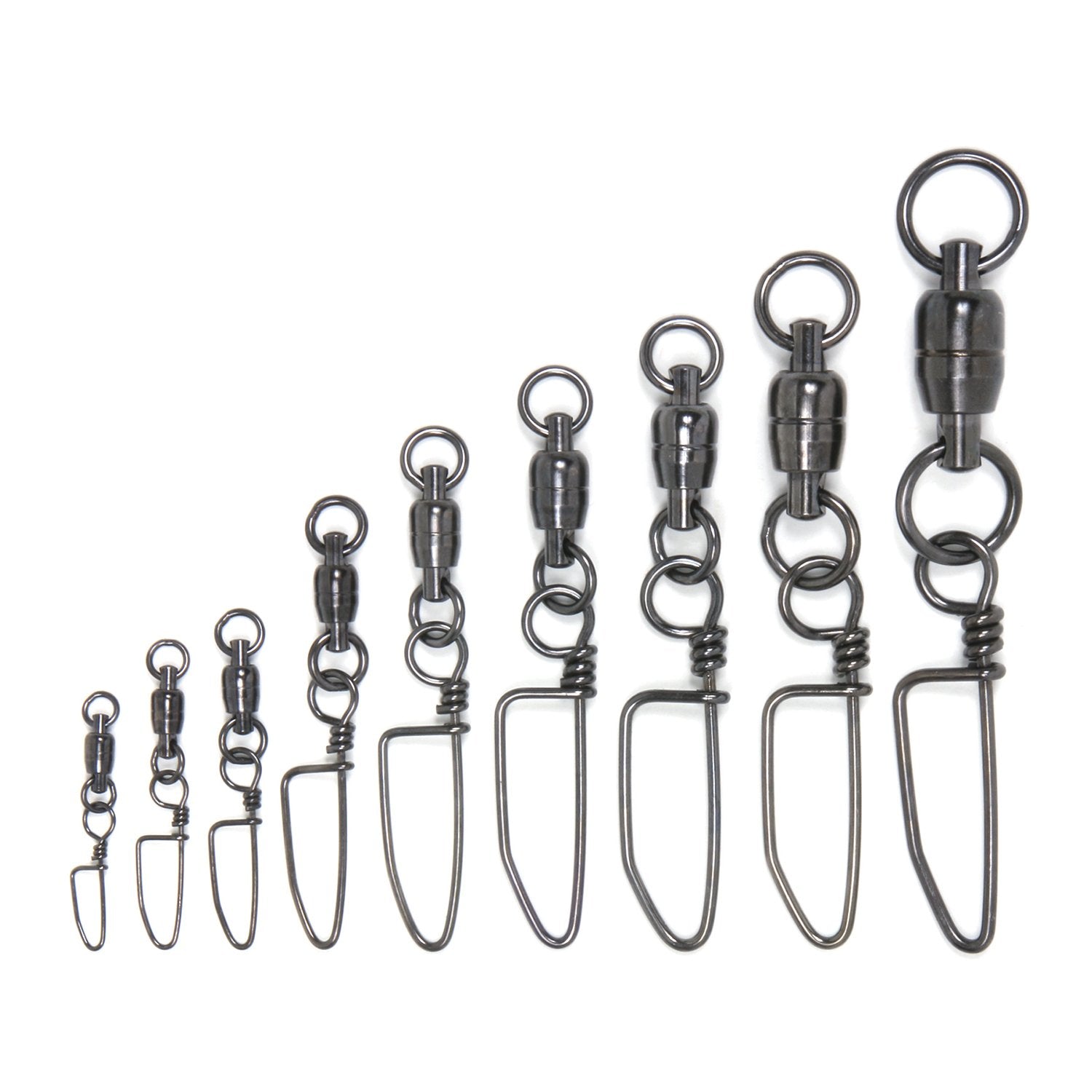 310LB/141KG 120PCS Ball Bearing Swivels Stainless Steel Solid