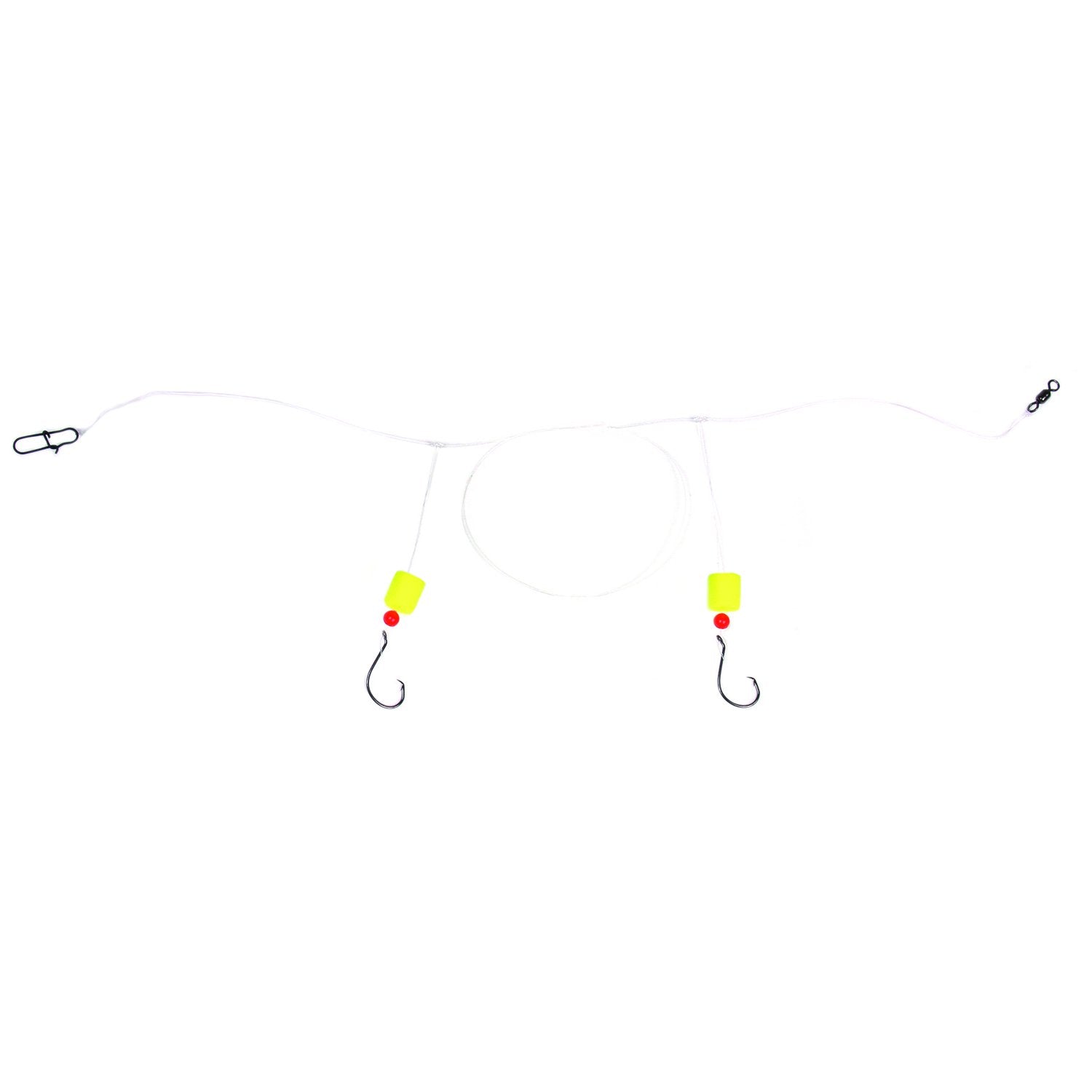 Double Drop Spot, Kingfish, Pompano Rig with Fluorocarbon and Circle H