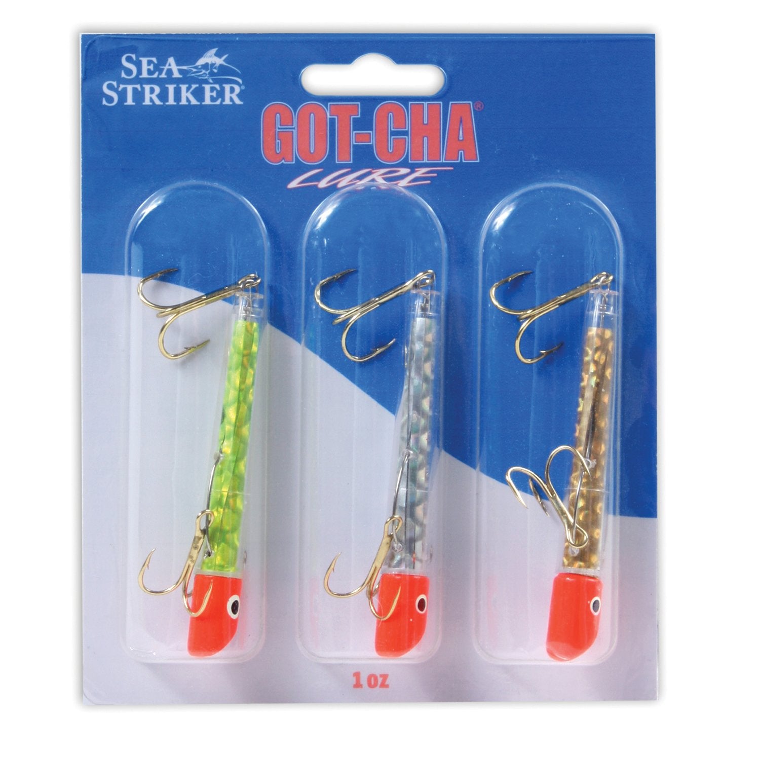 Got-Cha Lifelike Softplastic Shrimp 1/4 oz 3 Pack Gold