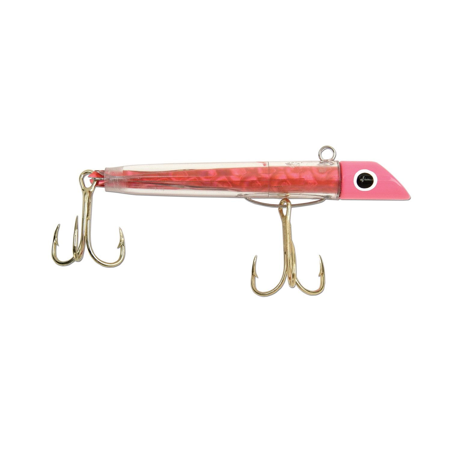 GOT-CHA G1201-WT 1200 Series Mini Plug with Bucktail 1 3/4 5/8 oz, Hard  Baits