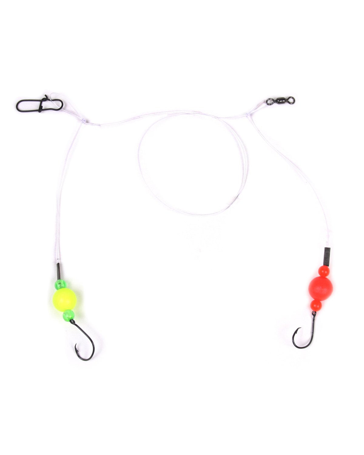 BlueZone Two Down Flowing Rig Bait Holder Hooks (Size 4)