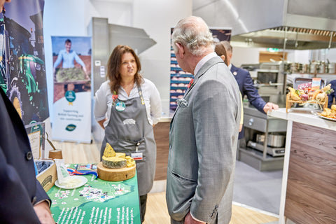 King Charles at Morrisons in Bradford