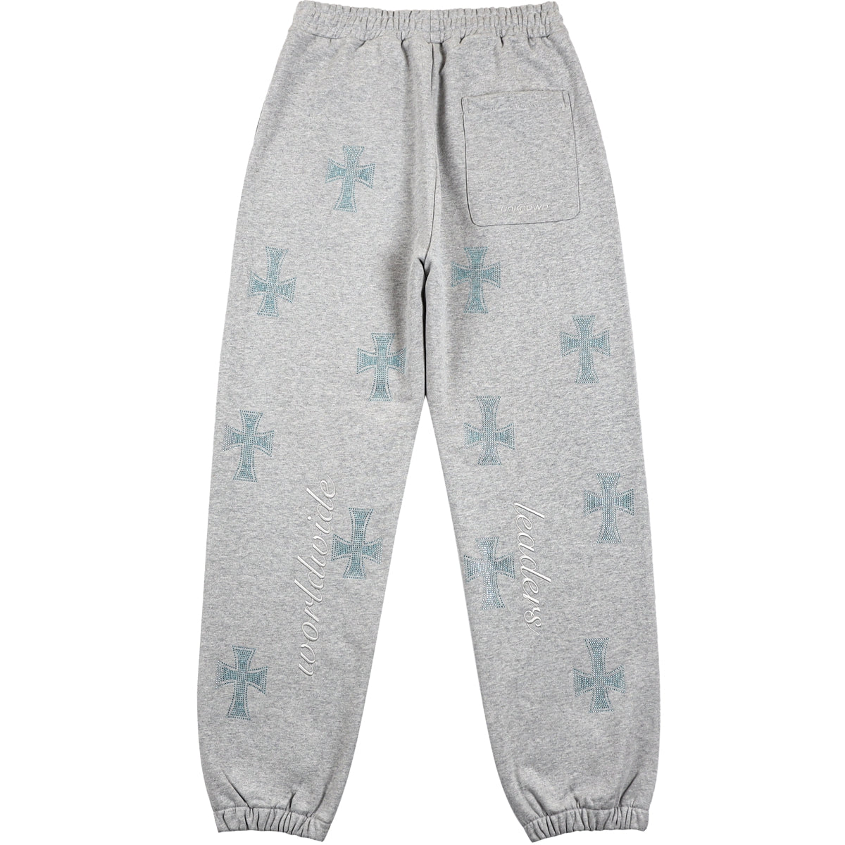 OFF WHITE RHINESTONE JOGGERS – Unknown London