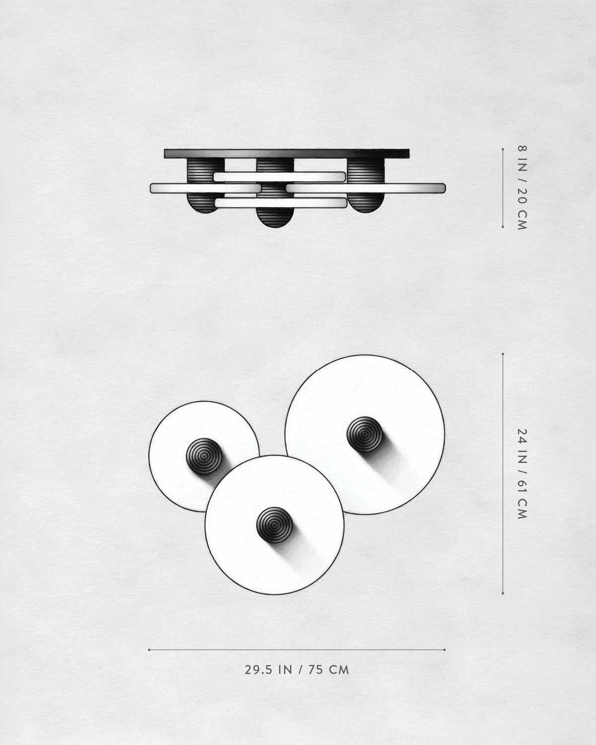 Technical drawing of MEDIAN : 3 SURFACE.