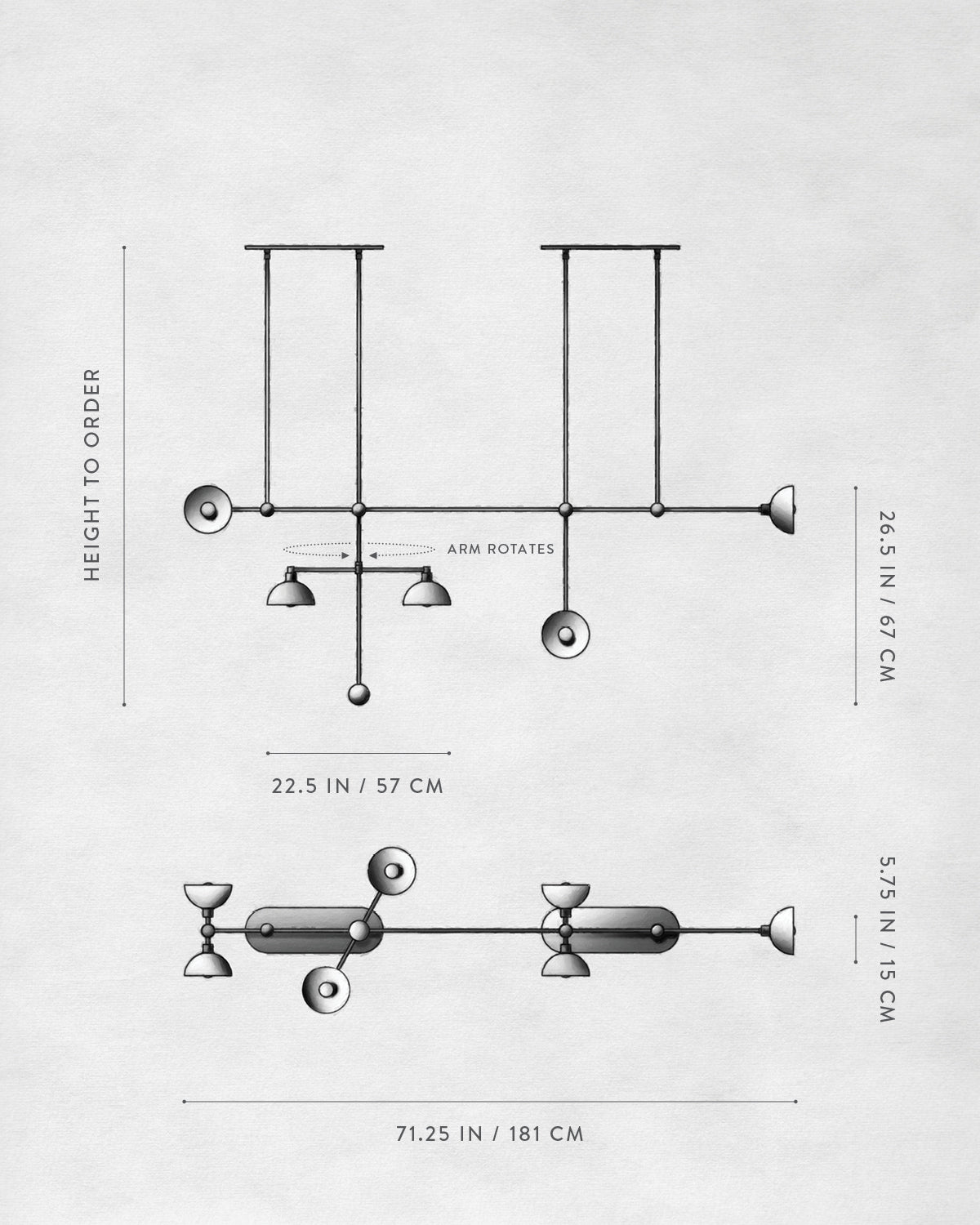 Technical drawing of TRAPEZE : 7 MOBILE.