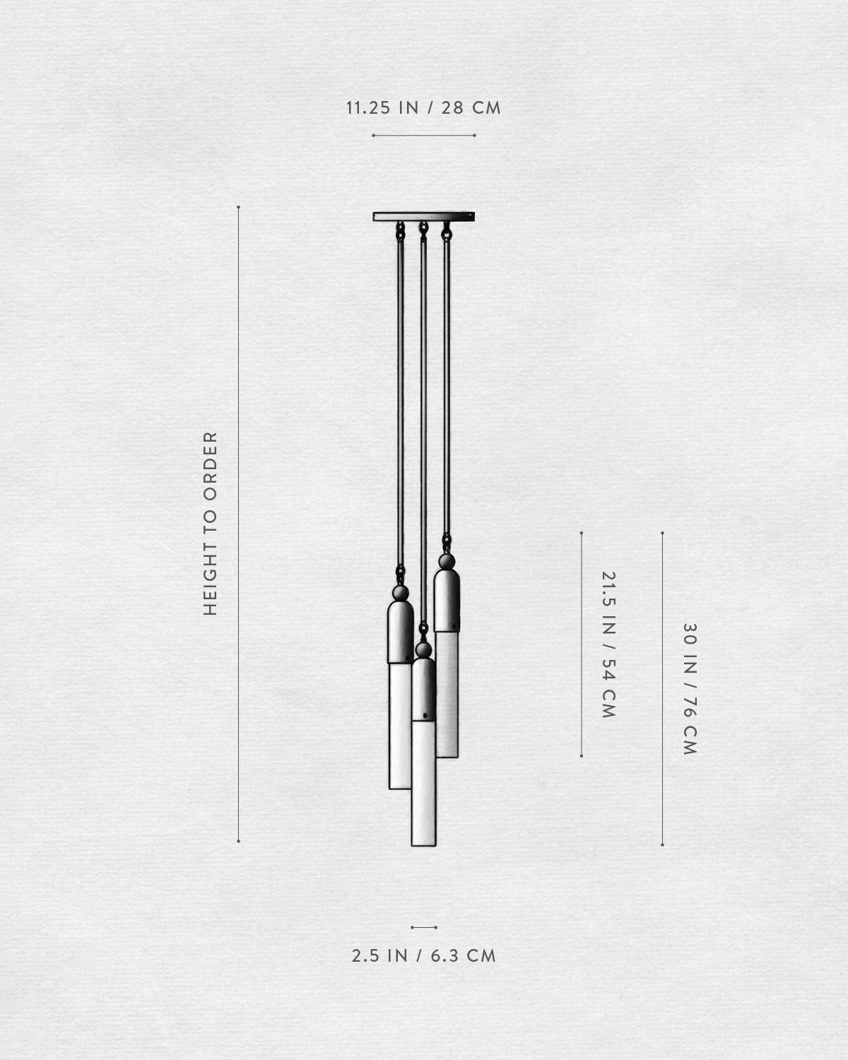 Technical drawing of TASSEL : 3 INSTALLATION.