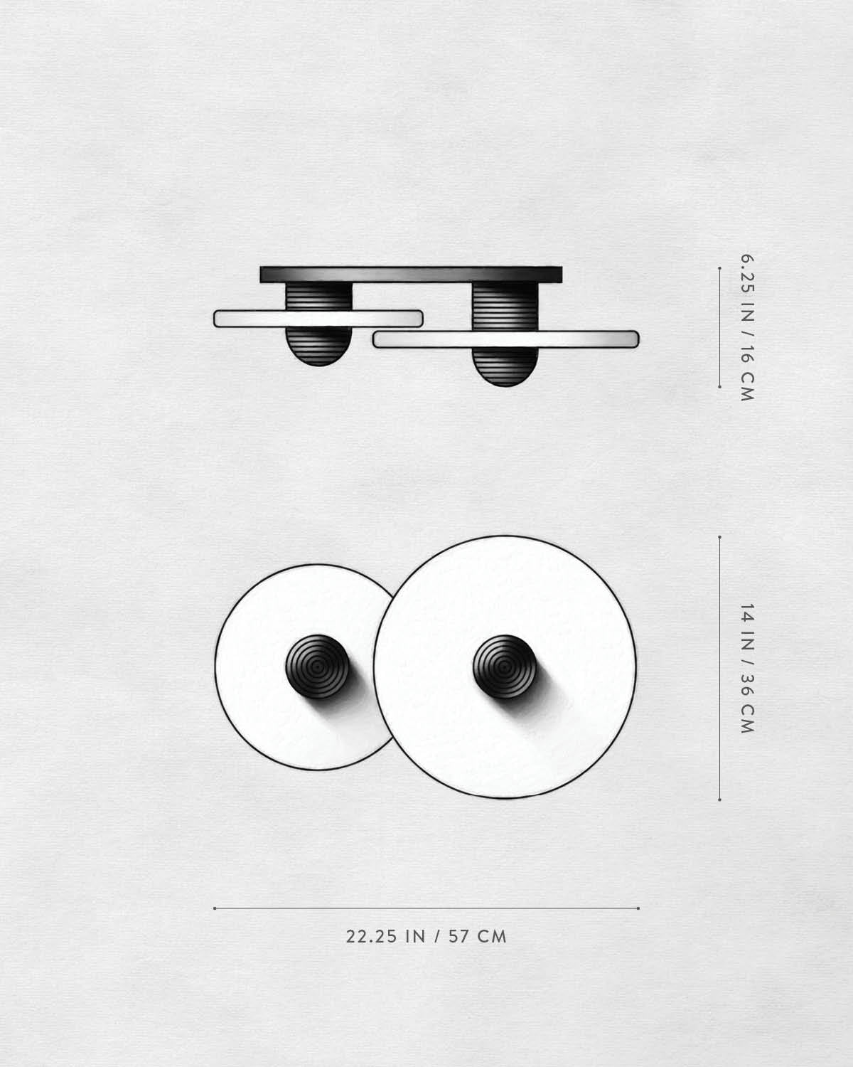 Technical drawing of MEDIAN : 2 SURFACE.