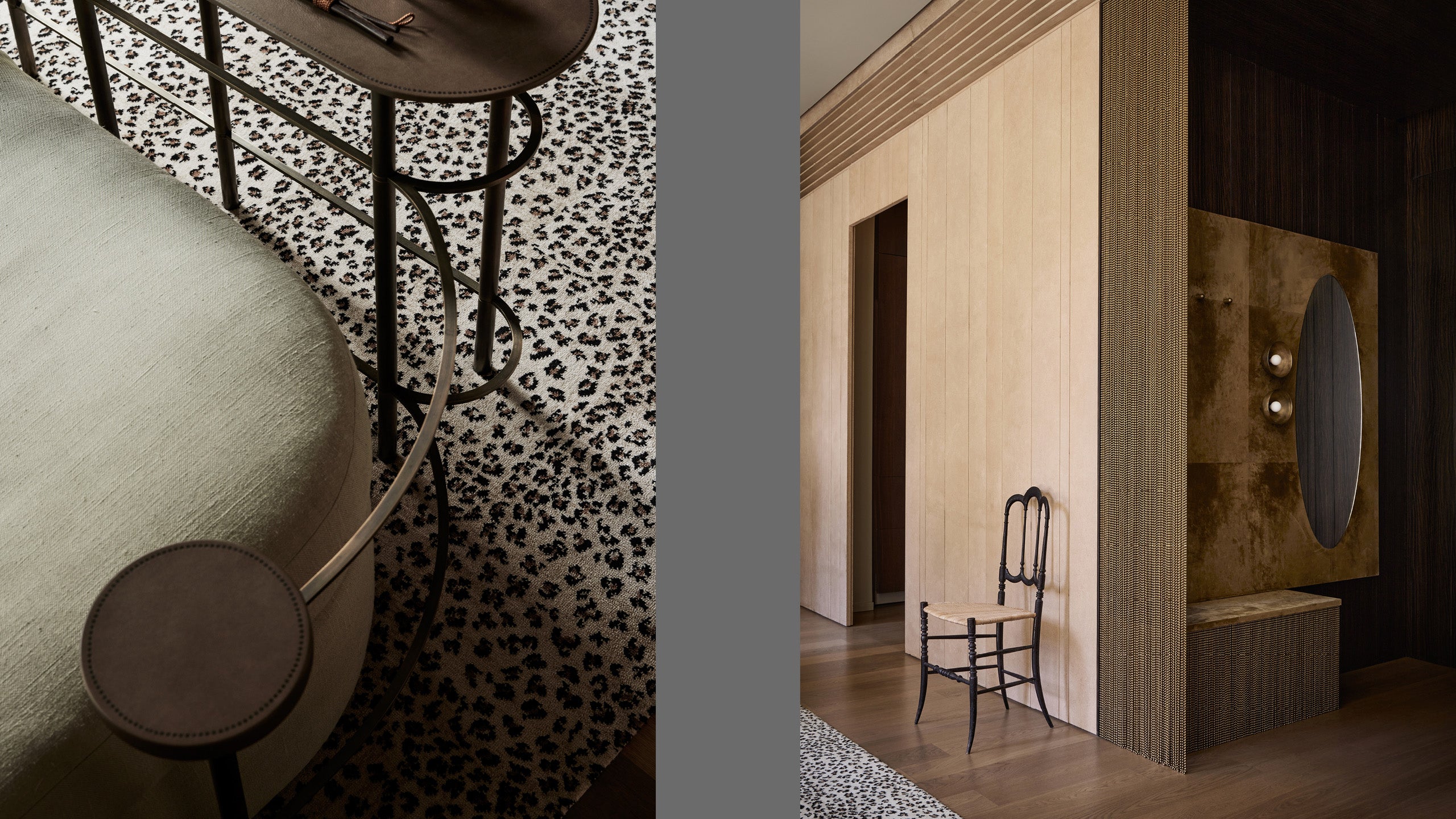 Details of the furniture at the Bond Street residence. 