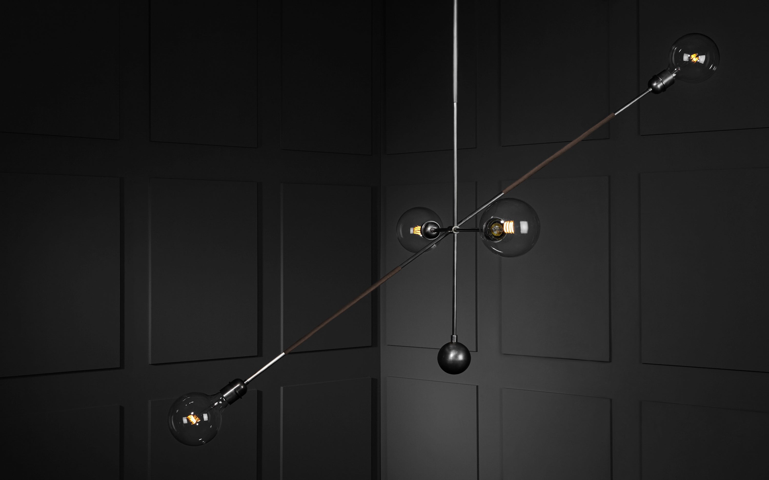 HIGHWIRE ceiling pendant.