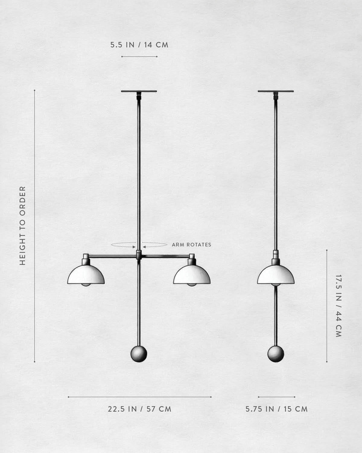 Technical drawing of TRAPEZE : 2 MOBILE.