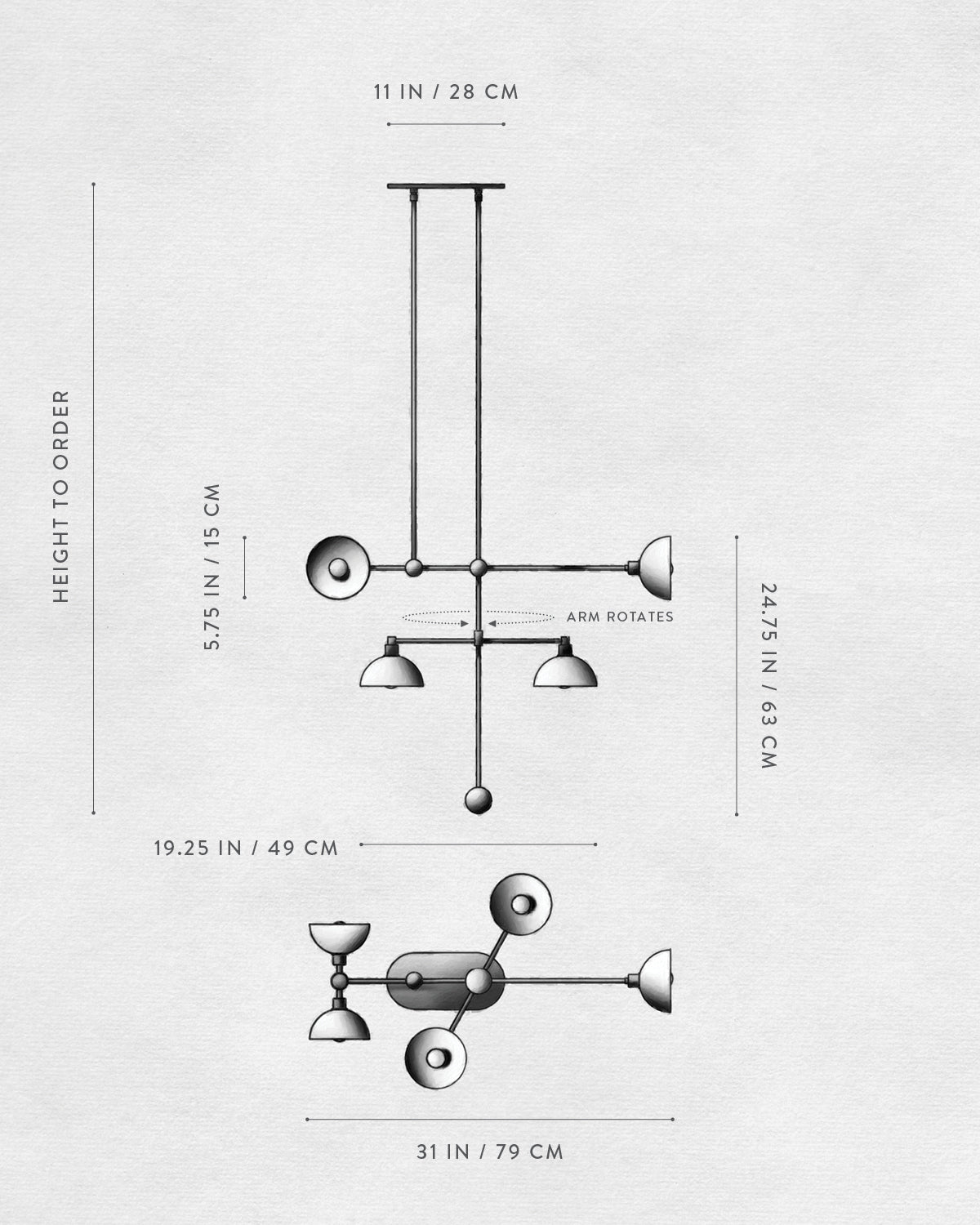 Technical drawing of TRAPEZE : 5 MOBILE.