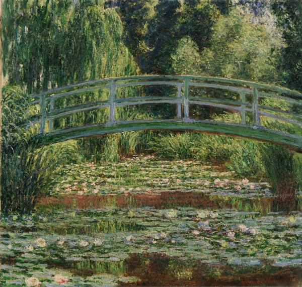 Claude Monet 1899 The Japanese Footbridge and the Waterlily Pool Giverny
