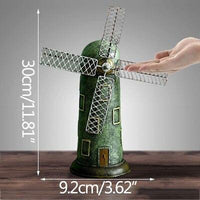 Ornements de moulin à vent européen moulin à vent hollandais minimaliste décoration de la maison Articles d'ameublement bureau décoration de bureau artware cadeau