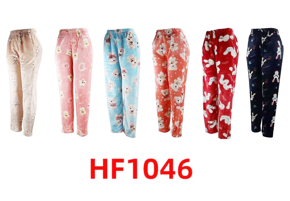 Adult Warm & Fuzzy Pajama Bottoms Pants Wholesale – OPT FASHION WHOLESALE