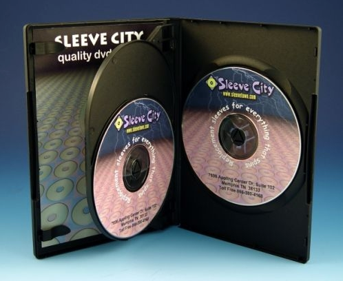CheckOutStore 10 PREMIUM STANDARD Blu-Ray Double DVD Cases 12MM 