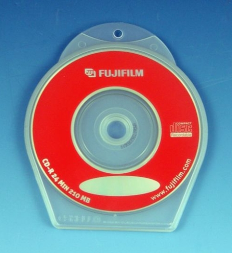 21 Minute Silver Mini CD-R w/sleeve - 100 Count