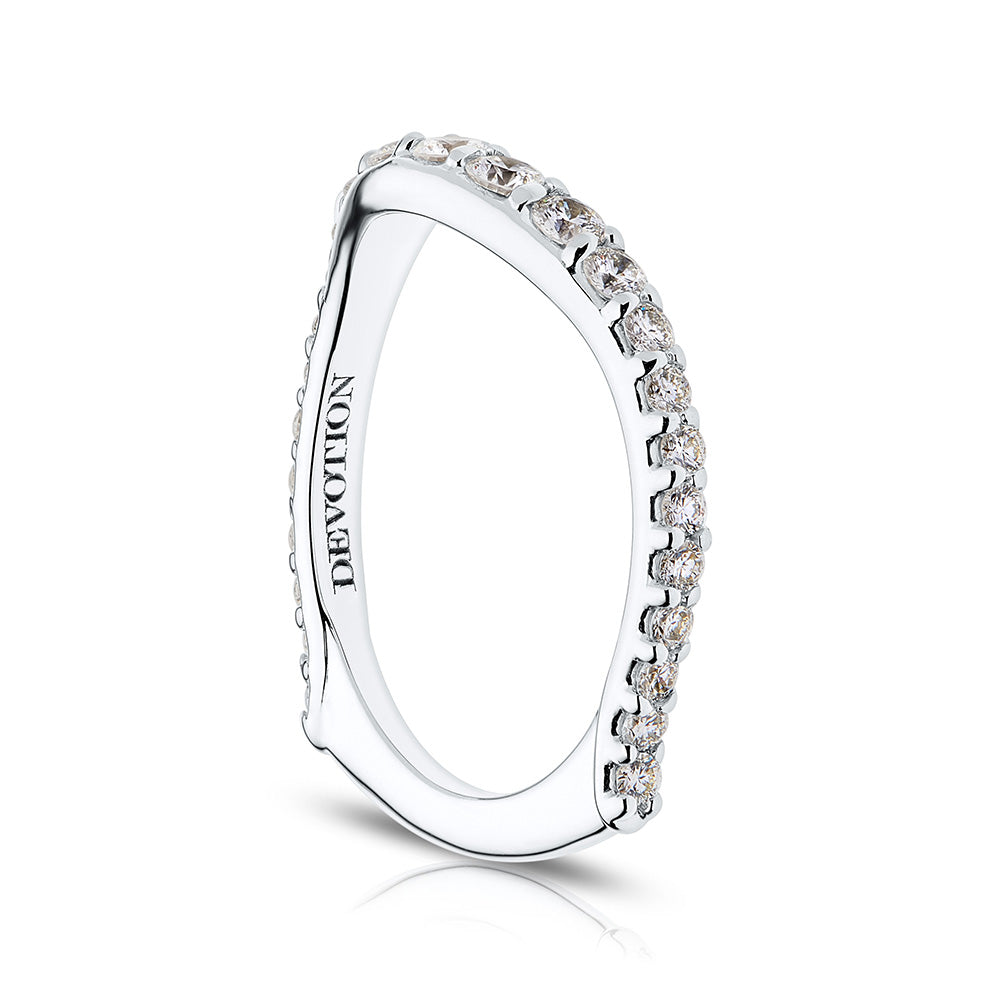 Simone Diamond Wedding Band