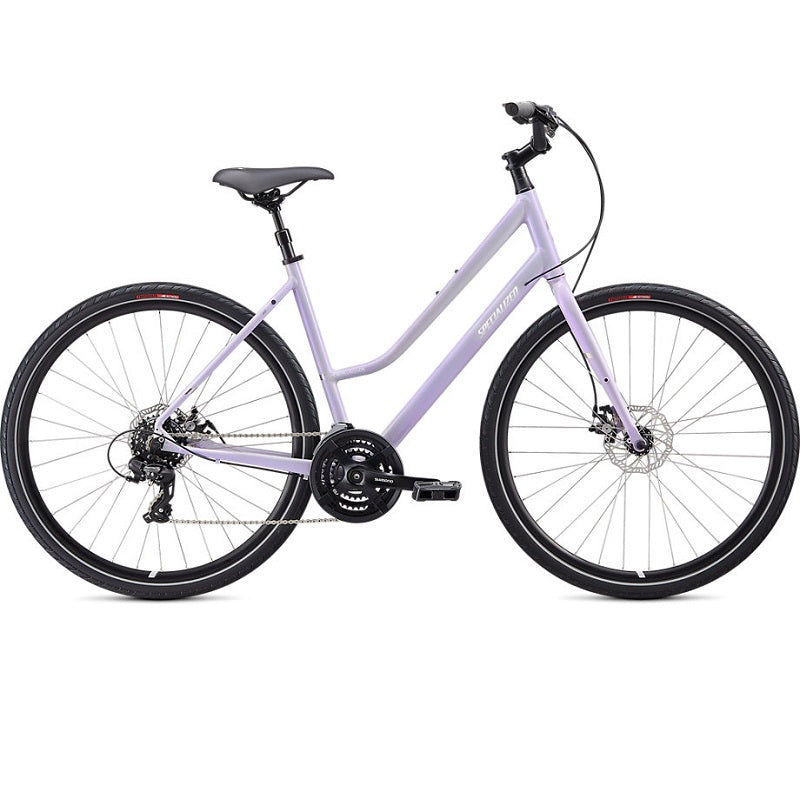 purple specialized bike