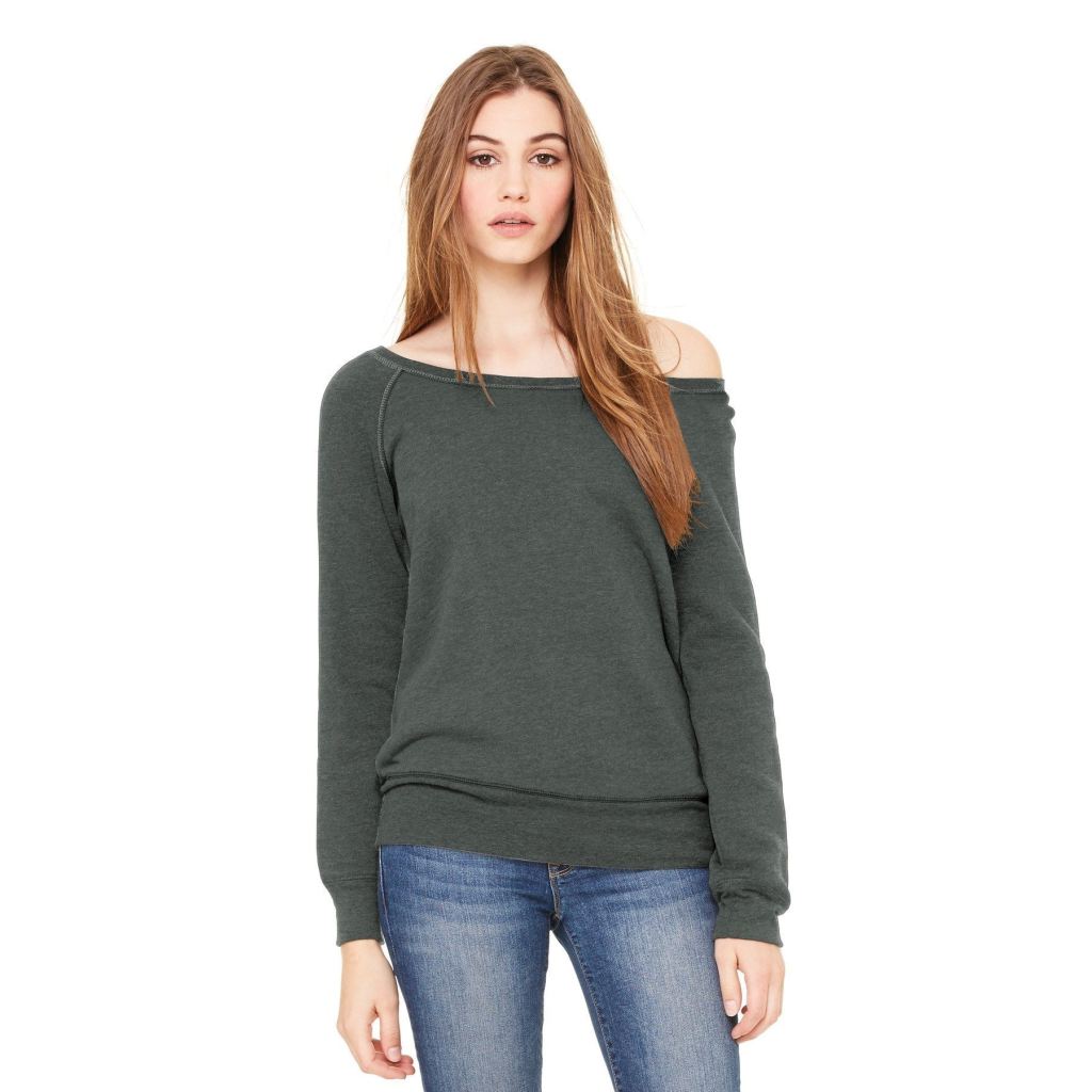 bella wide neck sweatshirt