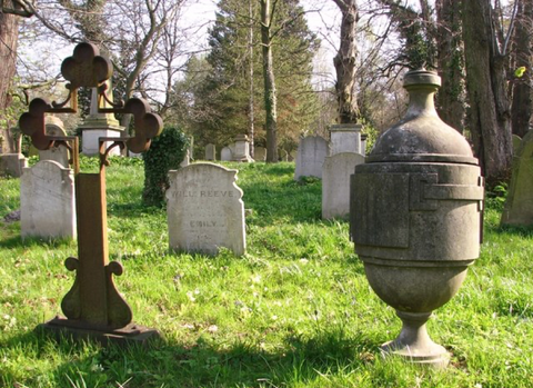 how many urns can be buried in a plot