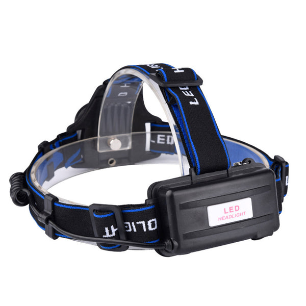 Easily adjustable, soft forehead pad and rubber battery box aft.