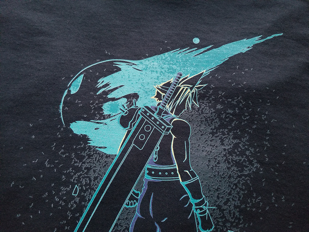 PixelRetro - Ultra High Quality Tees.  We print the best. Shop Like A Gamer. Final Fantasy 7 - By Donnie and PixelRetro