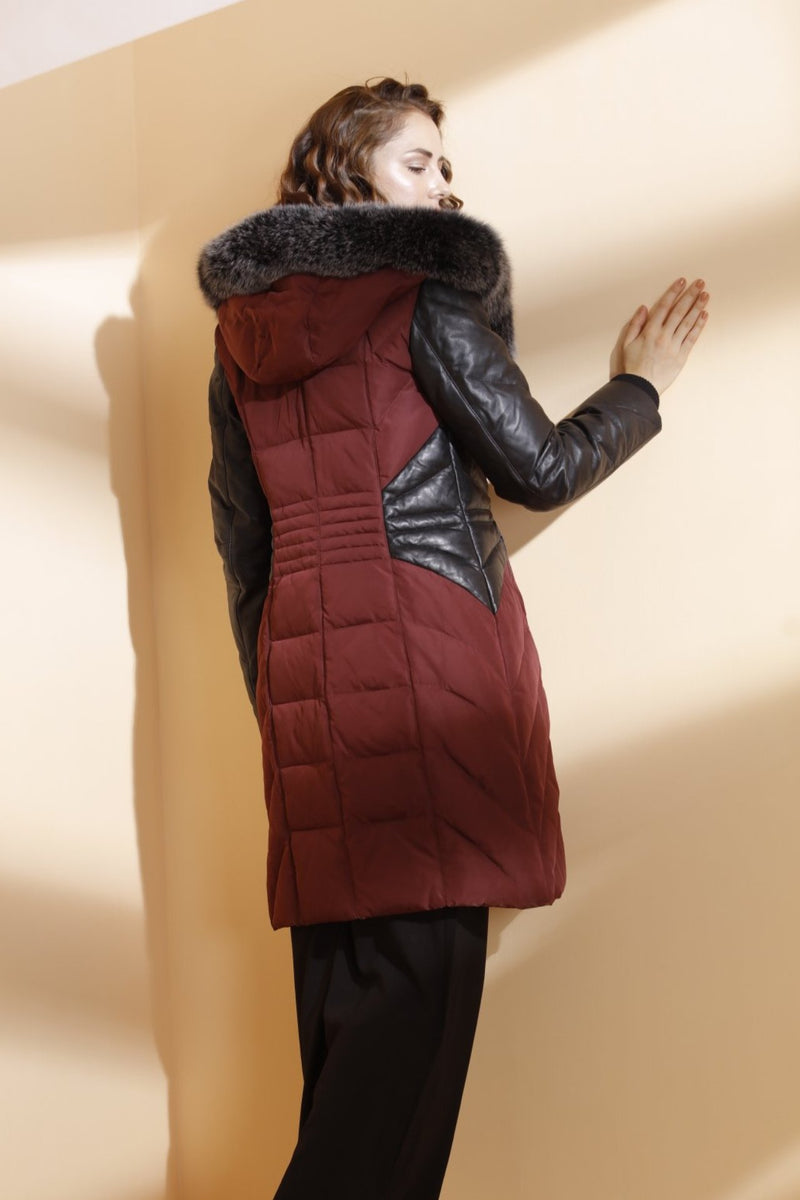 danier fur vest