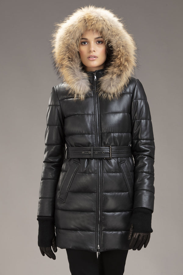 danier fur vest