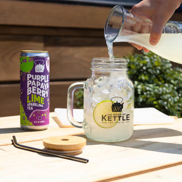 Image of Top off with Purple Papayaberry with Lime Sparkling Tea