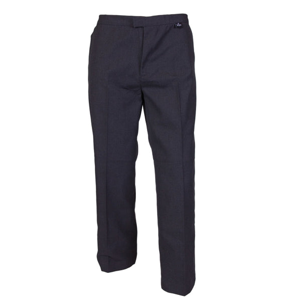 School Uniform Essentials | Boy's Elastic School Trouser GREY | Uniformity  Ireland