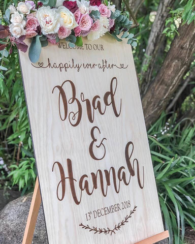 Wedding Welcome Sign, Welcome Sign, Wedding Wood Welcome Sign, Wedding Sign,  Acrylic Wedding Sign, Wood Wedding Sign, Wood, Rustic Modern c -   Australia